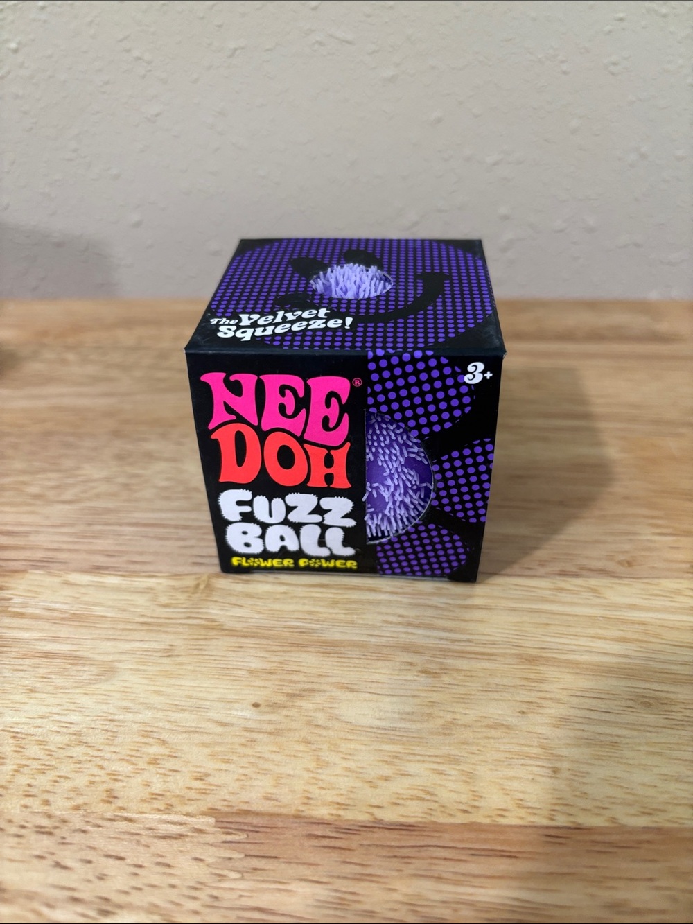 Fuzz Ball Kids Toy - Purple